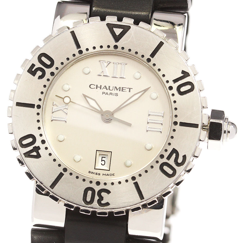 Chaumet Class one Date Silver Dial Quartz Ladies Watch_811047
