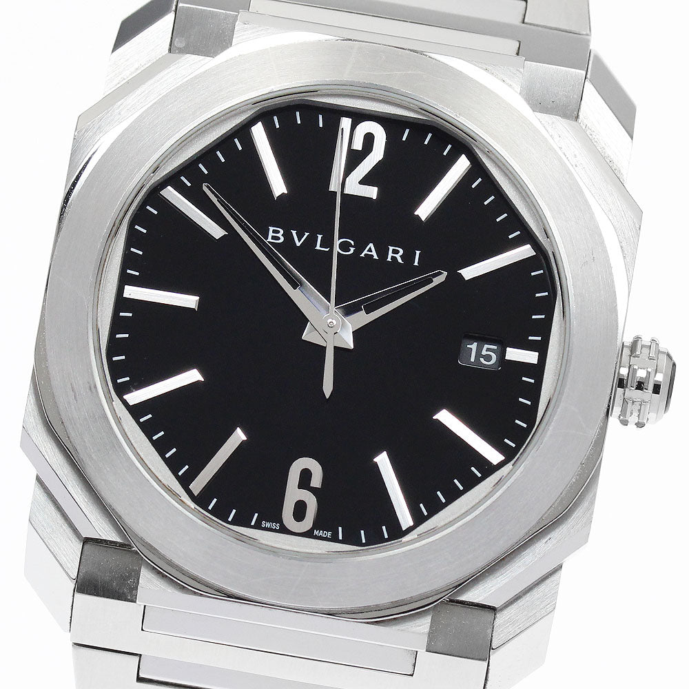 BVLGARI Octo BGO38S Date black Dial Automatic Men's Watch_811119