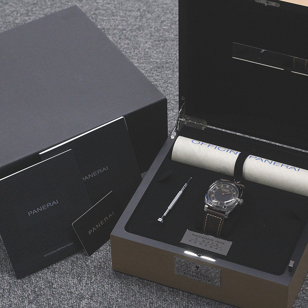 PANERAI Radiomir 1940 3 Days Acciaio PAM00790 Hand Winding Men's Watch_811136