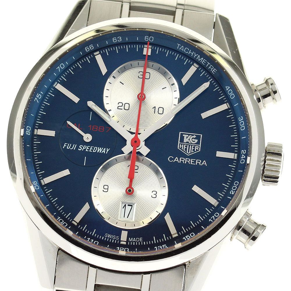 TAG HEUER Carrera CAR211B-0 cal.1887 Fuji Speedway blue Dial Automatic Men's Watch_811288