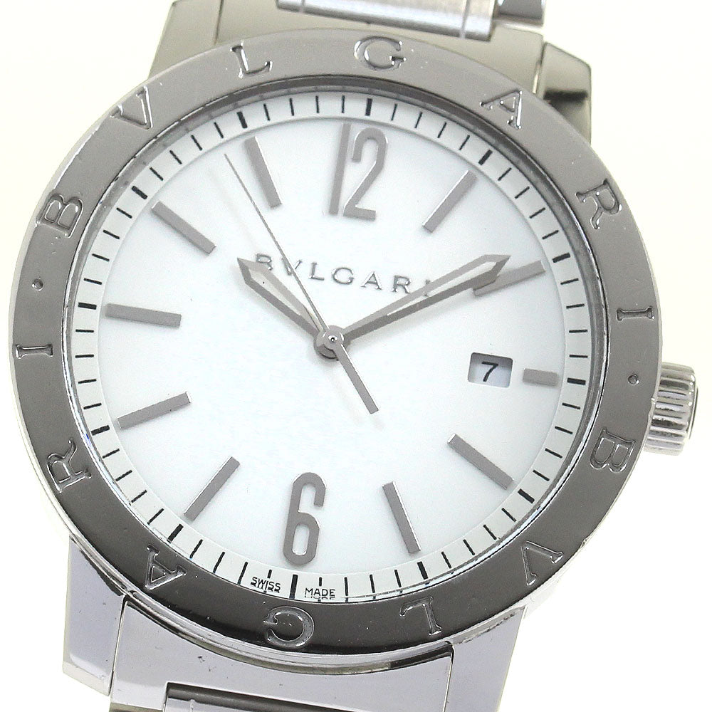 BVLGARI BVLGARIBVLGARI BB41S Date white Dial Automatic Men's Watch_811311