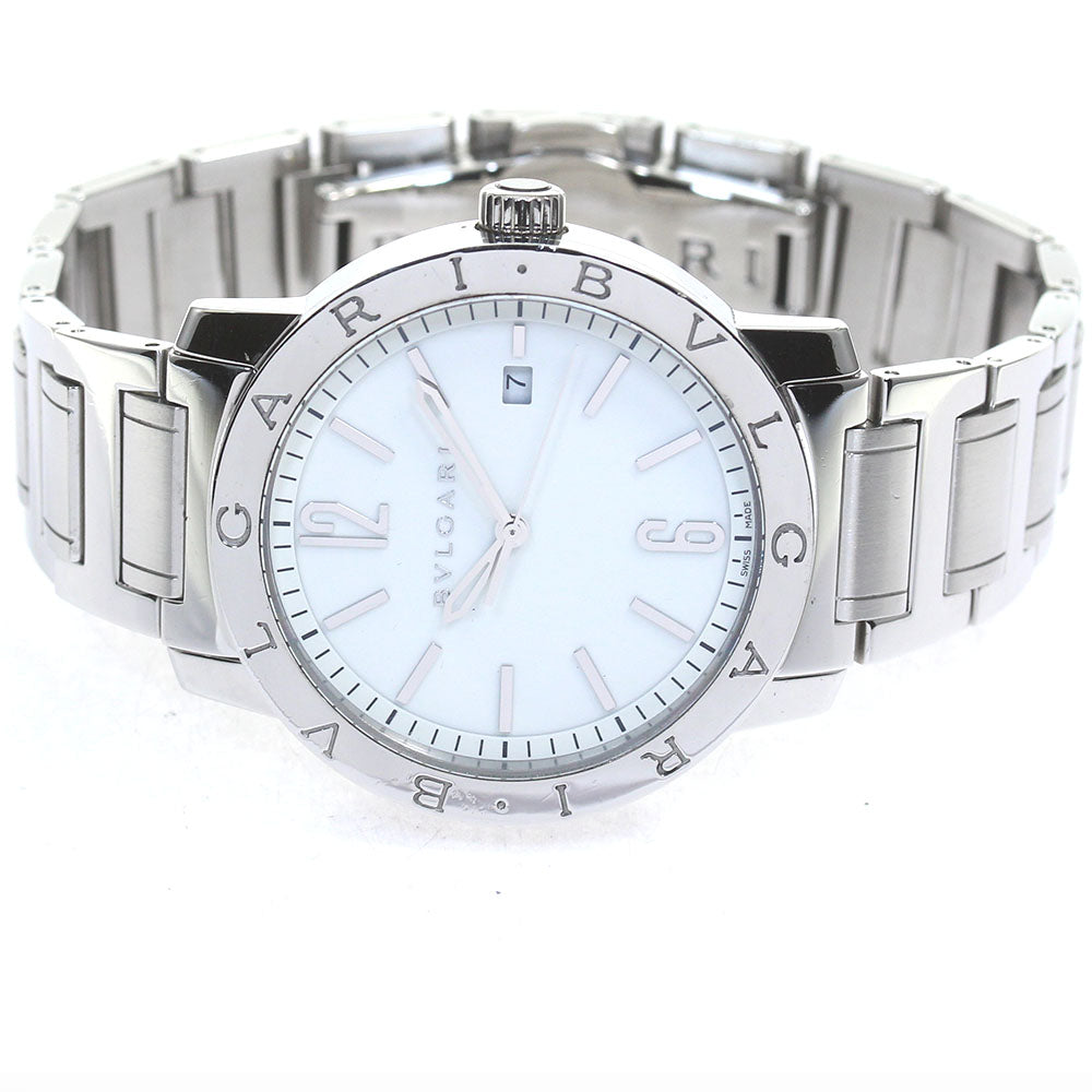 BVLGARI BVLGARIBVLGARI BB41S Date white Dial Automatic Men's Watch_811311