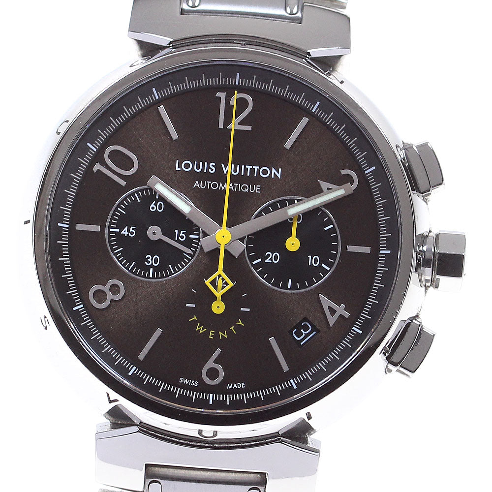 LOUIS VUITTON Tambour Twenty QA1740 Chronograph Automatic Men's Watch_811337