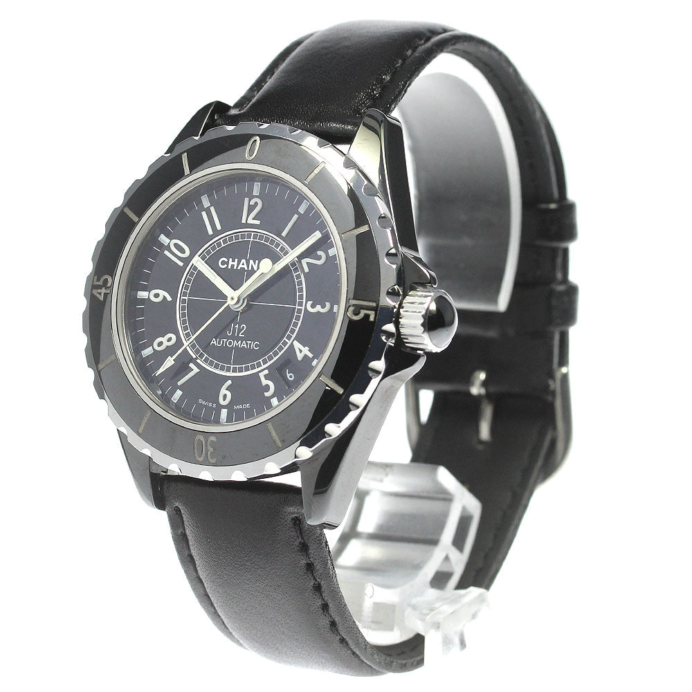 CHANEL J12 H0683 black ceramic date black Dial Automatic Men's Watch_811424