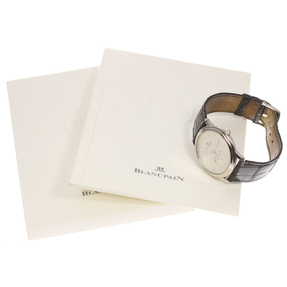 Blancpain Jubilee Ultra Slim 7001-1518-55 K18WG Small Second white Dial Hand Winding Men's Watch_811501