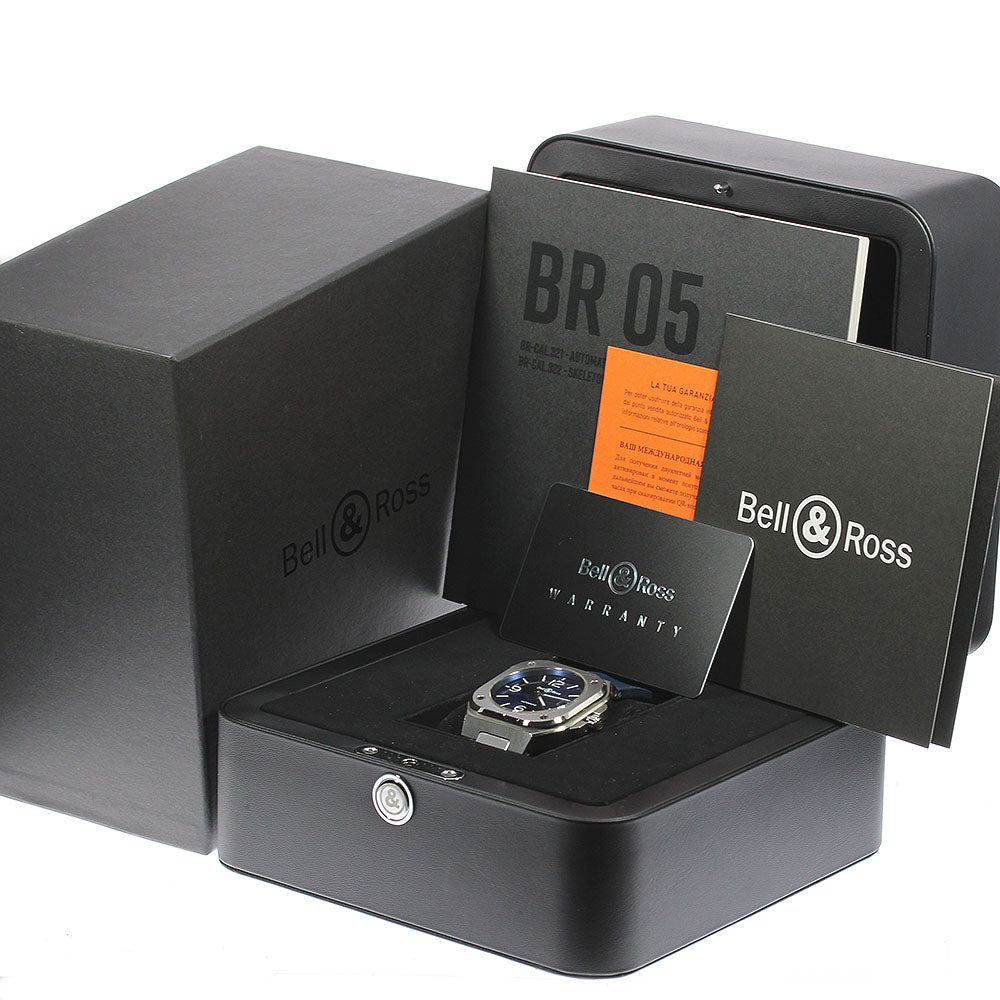 Bell＆Ross BR05 Blue Steel BR05A-BLU-ST/SRB Automatic Men's Watch_811510