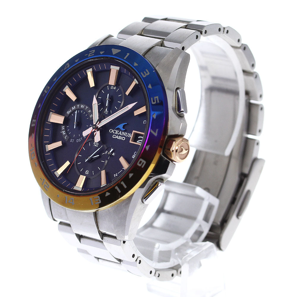 CASIO Oceanus 15th Anniversary OCW-T3000C-2AJF Solar Powered Radio Men's_811752