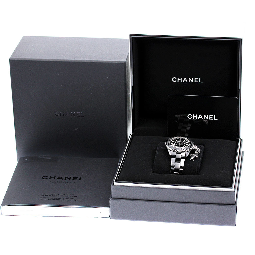 CHANEL J12 Mademoiselle Acte II H6479 K18WG Limited to 555 Quartz Ladies_811779