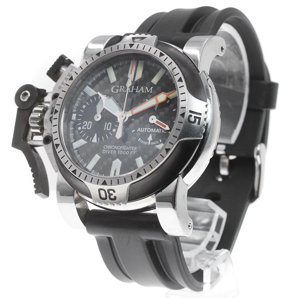 GRAHAM Chronofighter Oversize Diver Techseal 2OVDIVAS.B03A.K10B Chronograph black Dial Automatic Men's Watch_811781