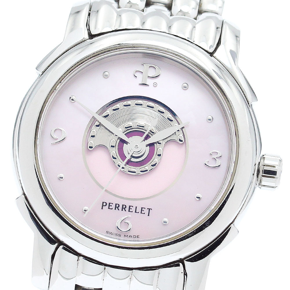 PERRELET Tempest Double rotor Pink shell Dial Automatic Ladies Watch_811857