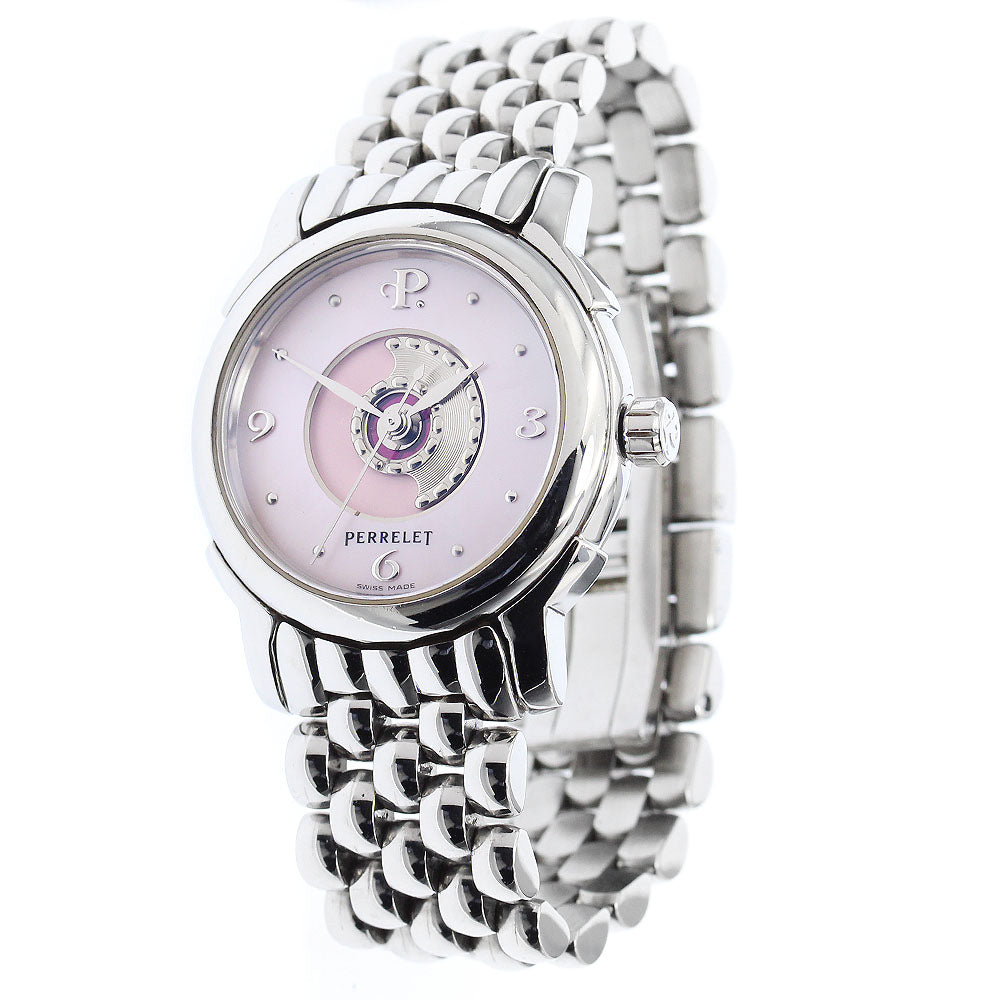 PERRELET Tempest Double rotor Pink shell Dial Automatic Ladies Watch_811857