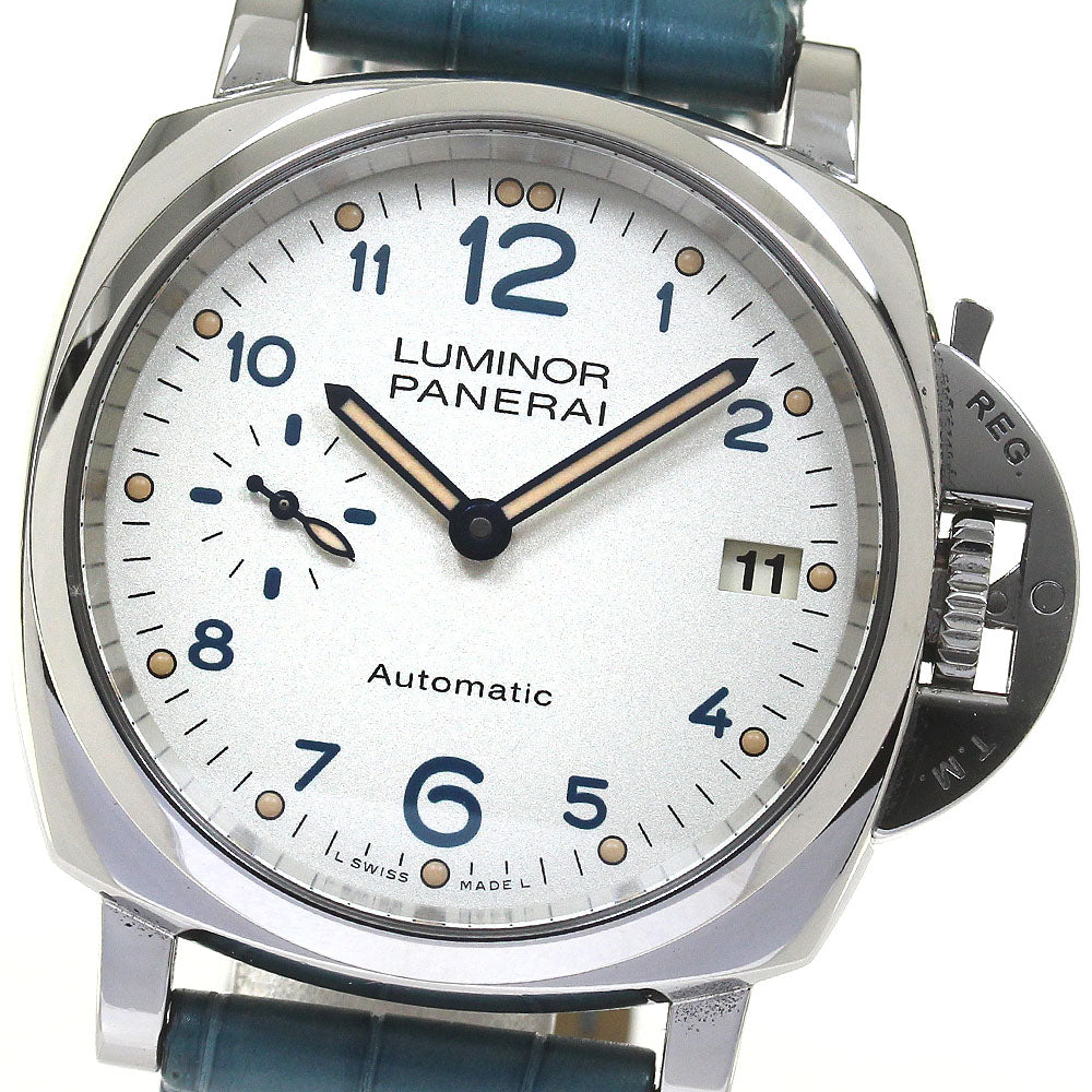 PANERAI Luminor Due 3 Days Automatic Achaio PAM00903 Silver Dial Automatic Men's Watch_811972