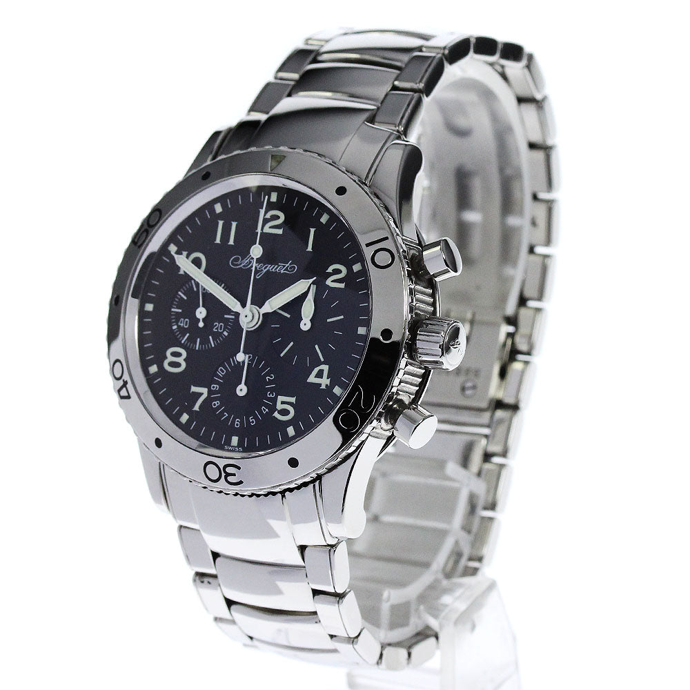Breguet Aeronaval type XX 3800 Chronograph Black Dial Automatic Men's _811985