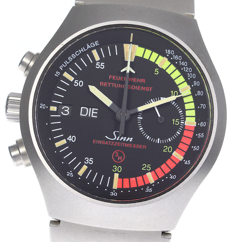 Sinn german fire rescue squad 157.EZM-4 Chronograph Automatic Men's Watch_812029