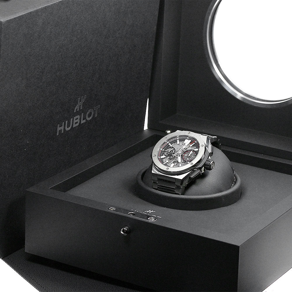 HUBLOT Big Bang Integral Titanium 451.NX.1170.NX Chronograph skeleton Dial Automatic Men's Watch_812219