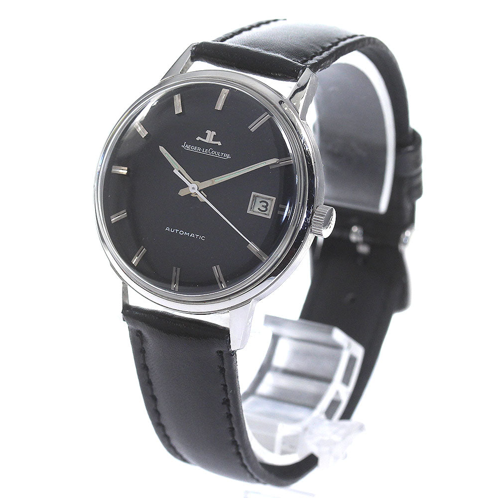 JAEGER-LECOULTRE Vintage cal.K881 Date Black Dial Automatic Men's Watch_812280