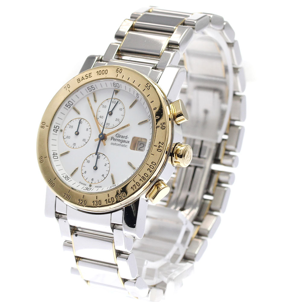 GIRARD PERREGAUX Gold Plated7000 GP7000 white Dial AT Men's Watch_812308