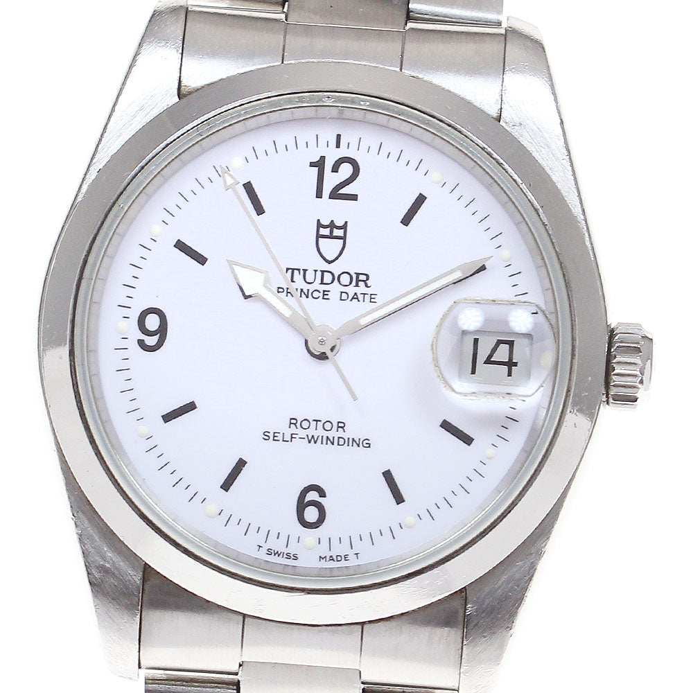 TUDOR Prince Date 74000N White Dial Automatic Men's Watch_812335