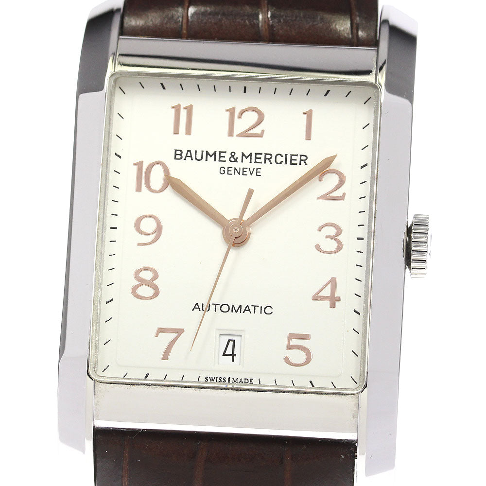 Baume & Mercier Hampton Classic 65751 Date Silver Dial AT Men's Watch_812349