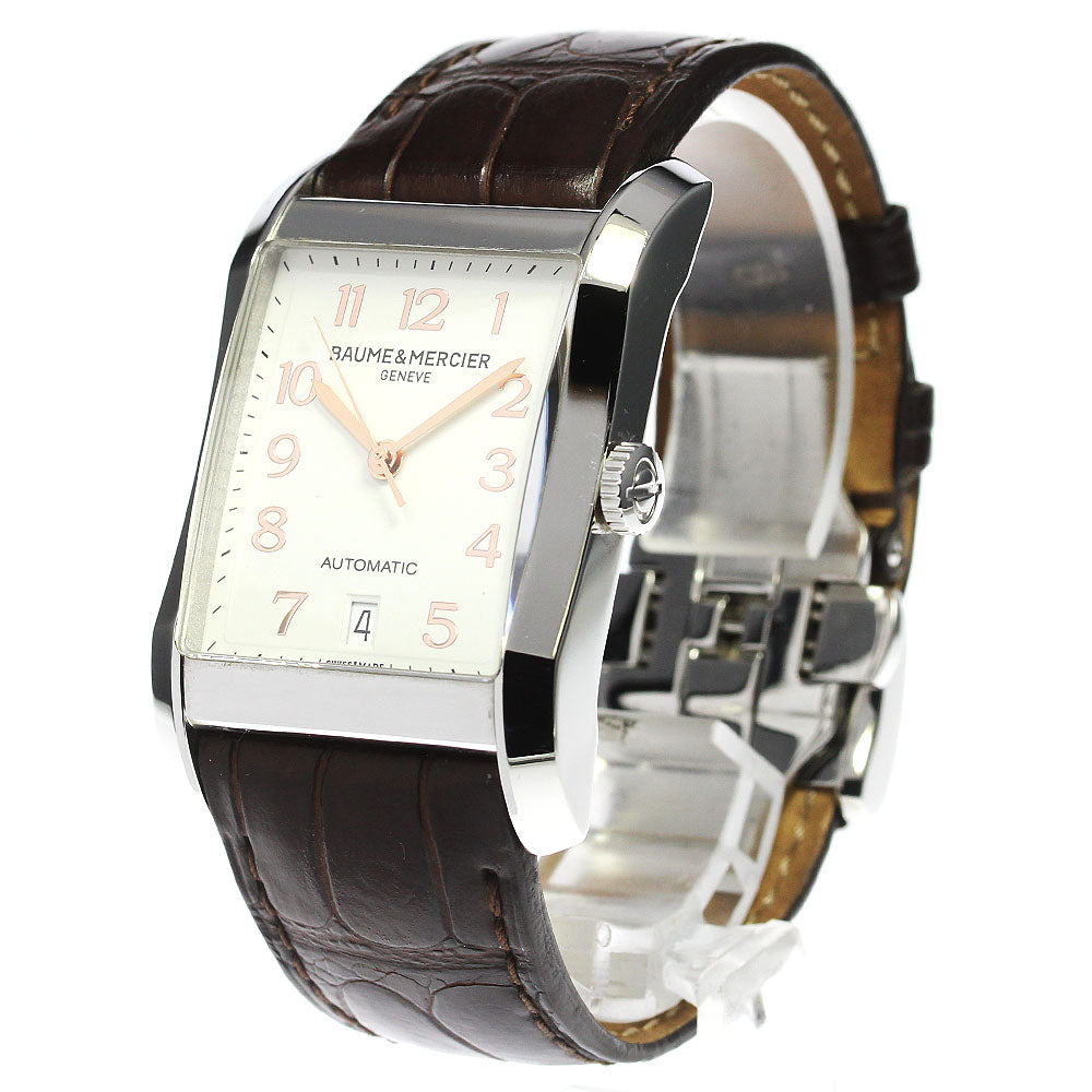 Baume & Mercier Hampton Classic 65751 Date Silver Dial AT Men's Watch_812349