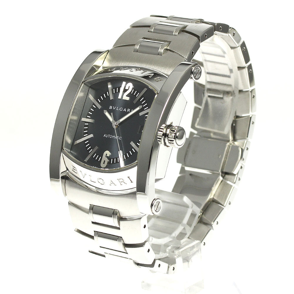 BVLGARI Assioma AA48S Date Navy Dial Automatic Men's Watch_812675