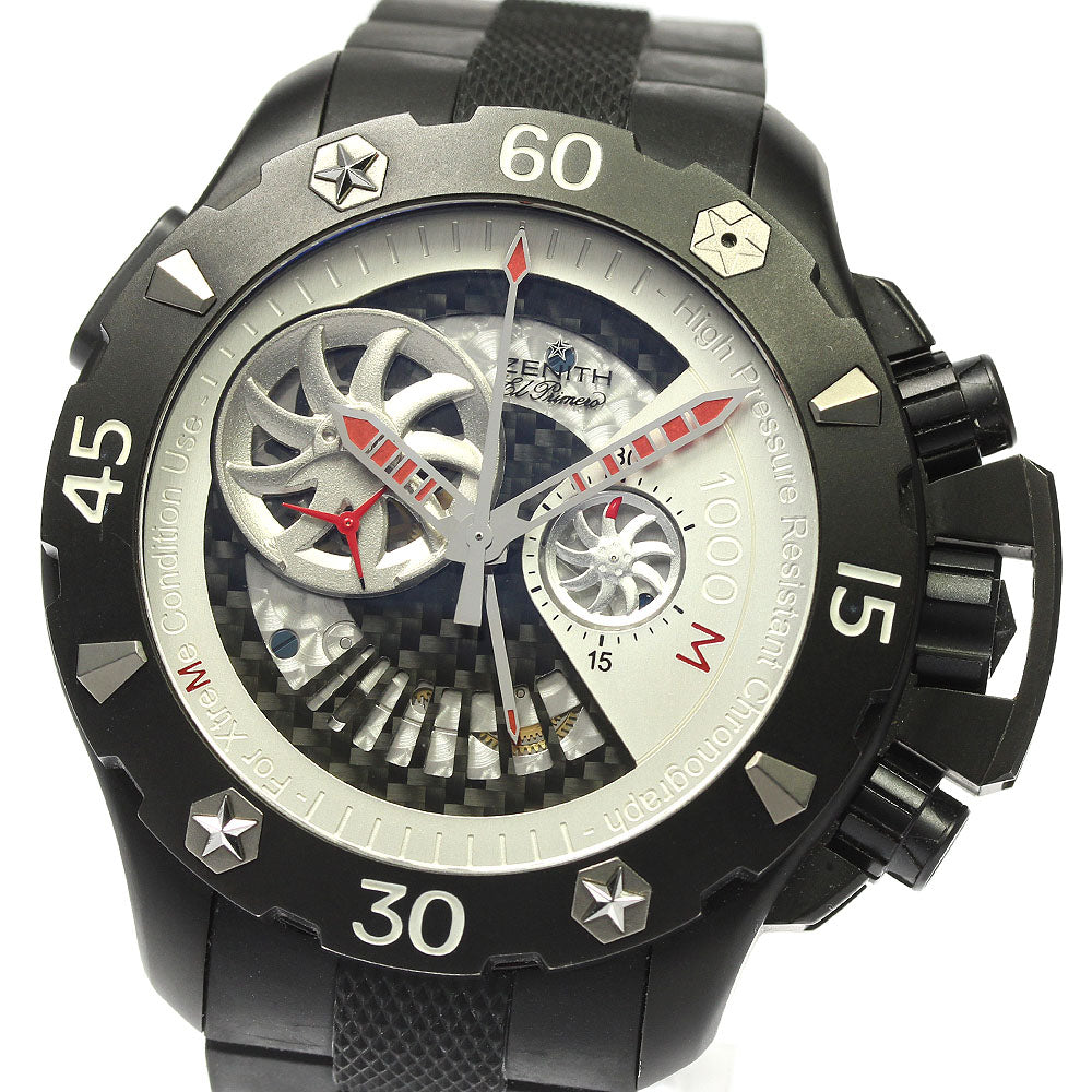ZENITH Defy Extreme Open 96.0525.4021 Chronograph Silver Dial Automatic Men's Watch_813022