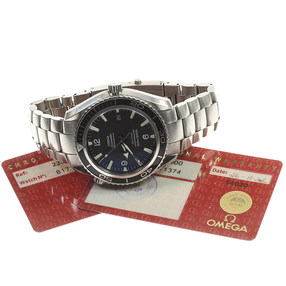 OMEGA Seamaster600 Planet Ocean 2200.50 black Dial Automatic Men's Watch_813046