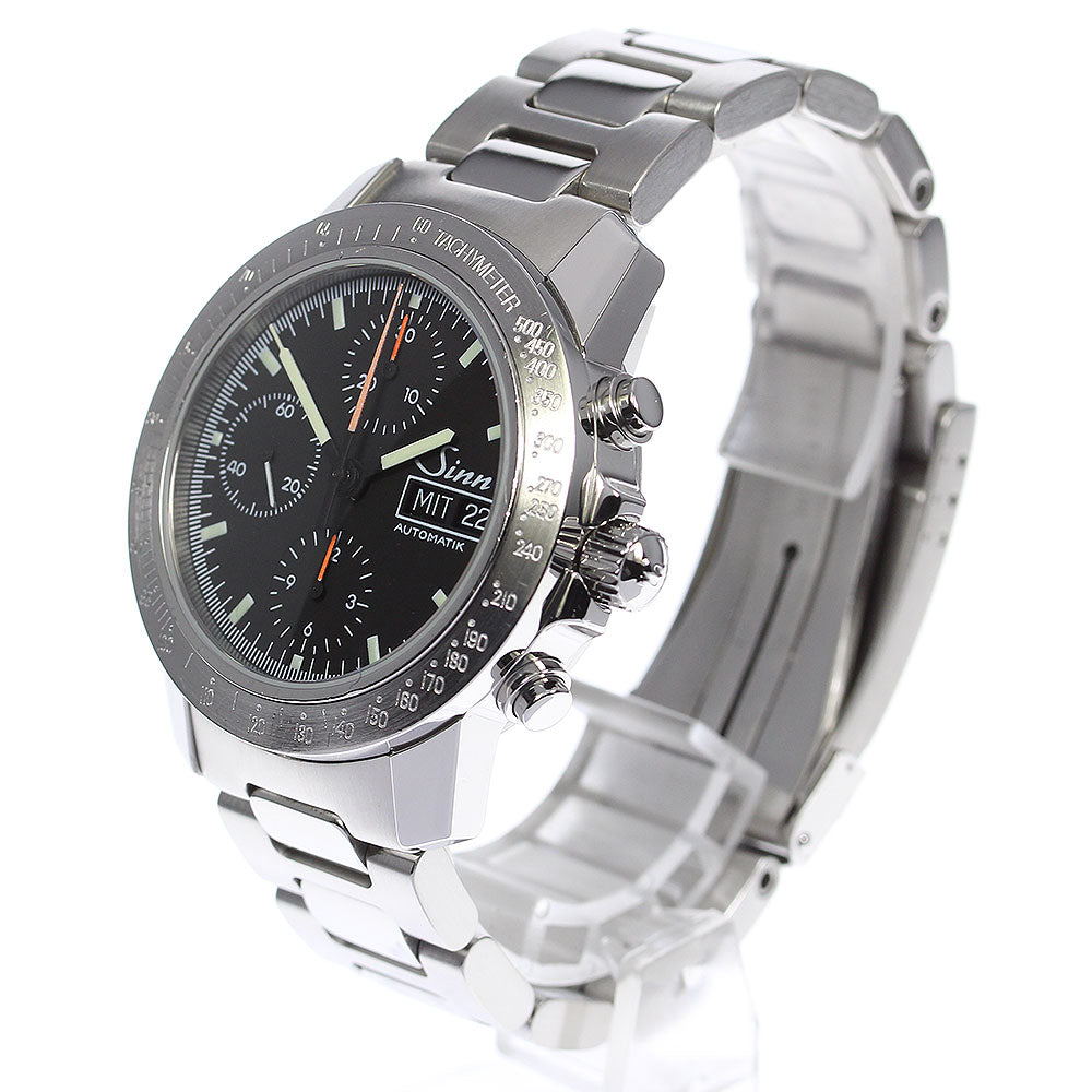 Sinn autobahn 303 Chronograph day date black Dial Automatic Men's Watch_813136