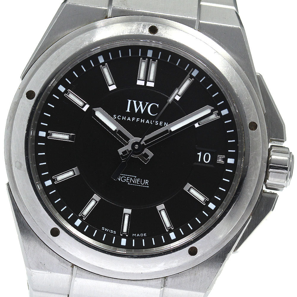 IWC SCHAFFHAUSEN Ingenieur IW323902 Date black Dial Automatic Men's Watch_813203