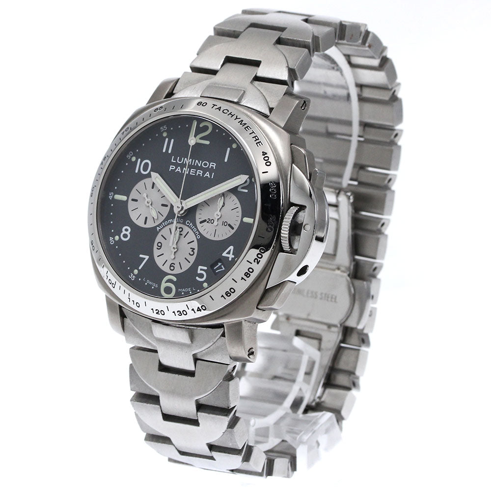 PANERAI Luminor Chronograph PAM00122 Date gray Dial Automatic Men's Watch_813204