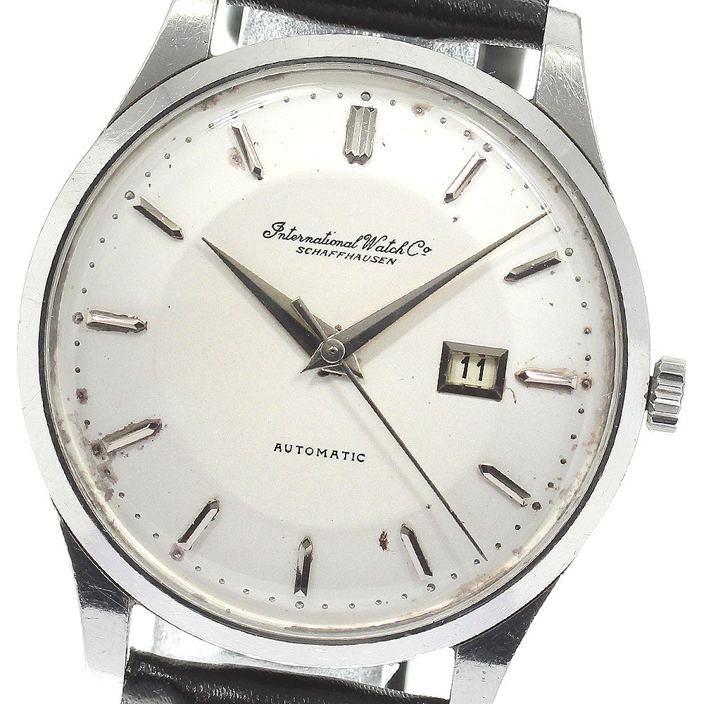 IWC SCHAFFHAUSEN Vintage Date Cal.8531 Redone Dial Silver Dial Automatic Men's Watch_813447