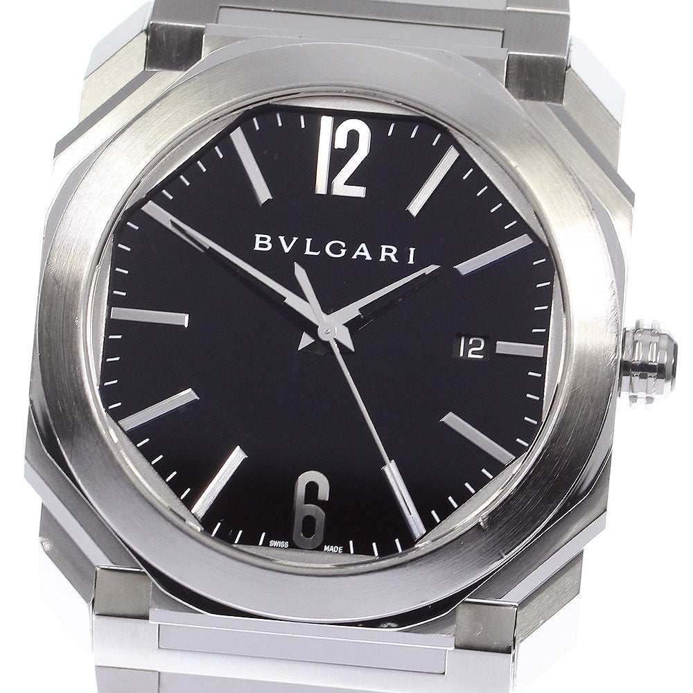 BVLGARI Octo BGO41S Date black Dial Automatic Men's Watch_813455