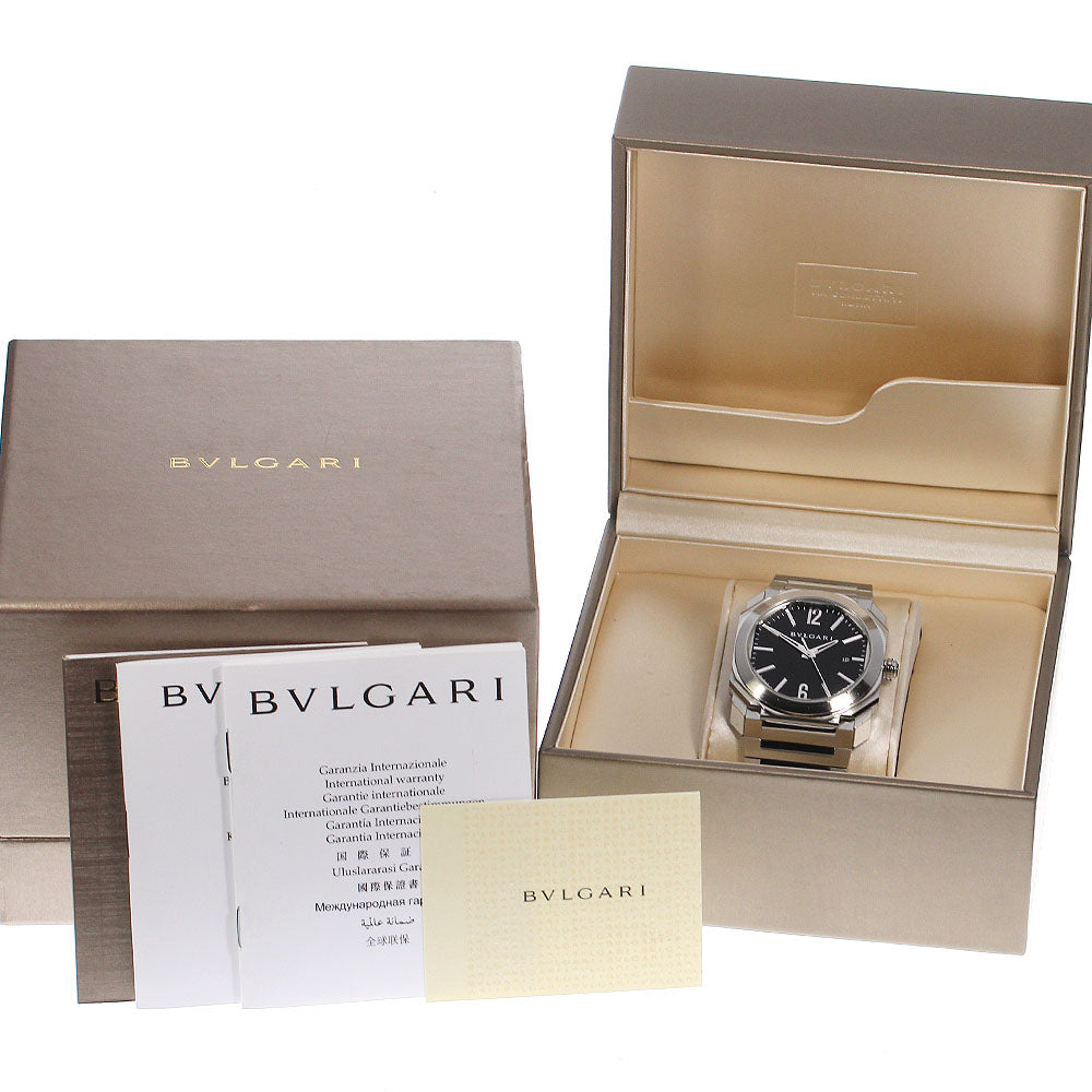 BVLGARI Octo BGO41S Date black Dial Automatic Men's Watch_813455
