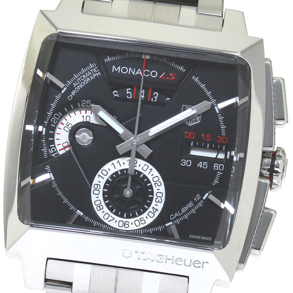 TAG HEUER Monaco LS CAL2110.BA0781 Chronograph power reserve AT Men's_813526