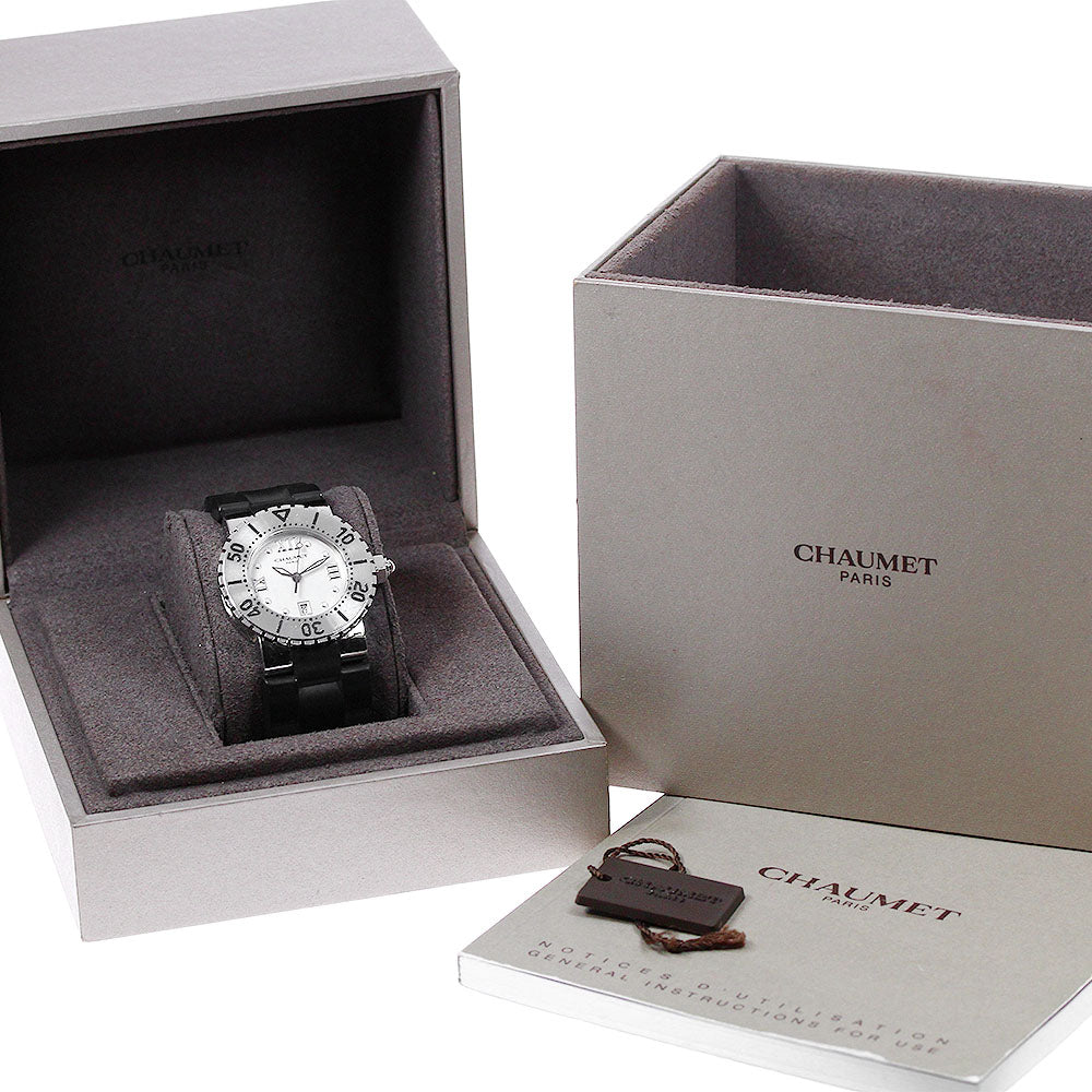 Chaumet Class one 622B-11206 Date Silver Dial Quartz Ladies Watch_813869
