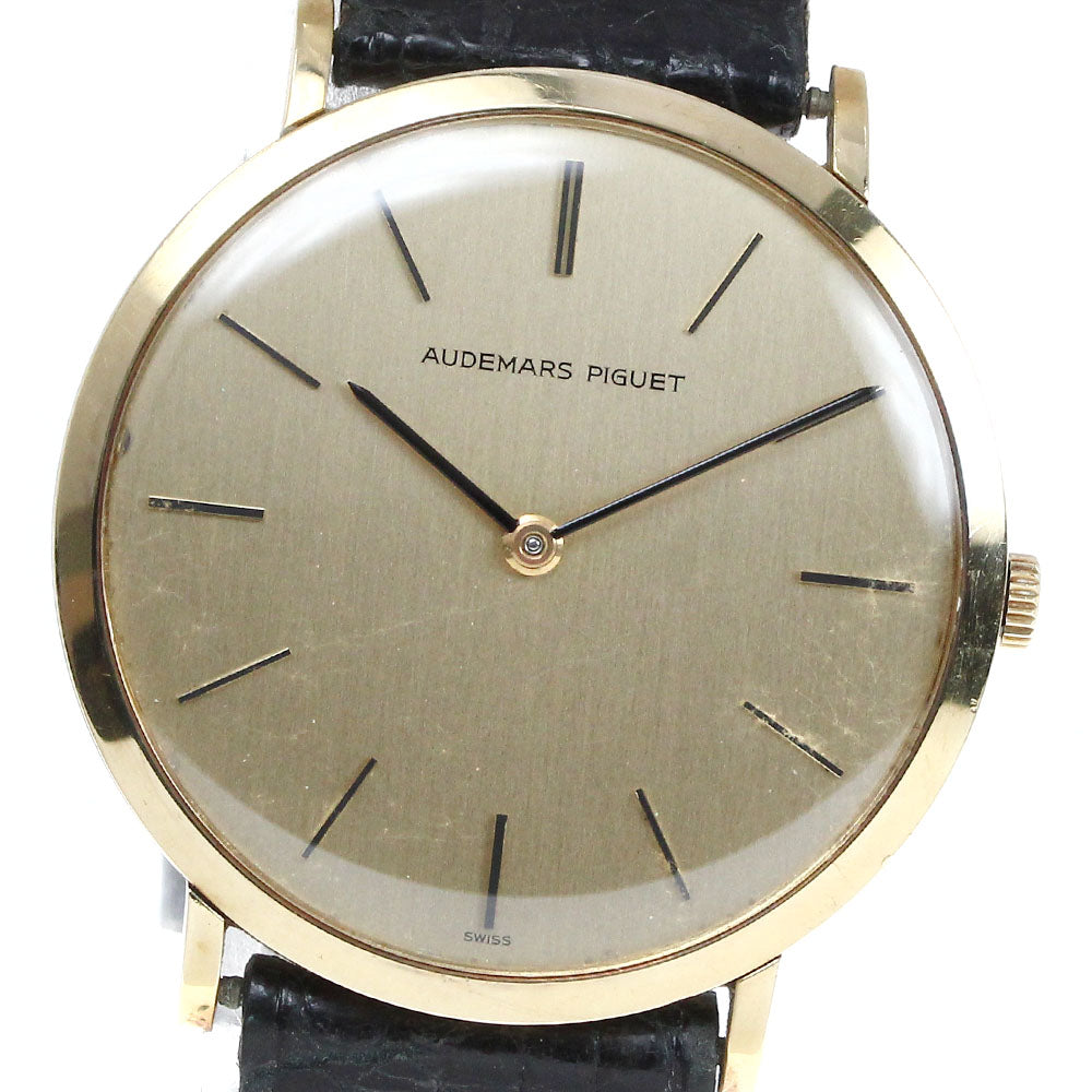 AUDEMARS PIGUET K18YG cal.K2001/1A gold Dial Hand Winding Men's Watch_814048