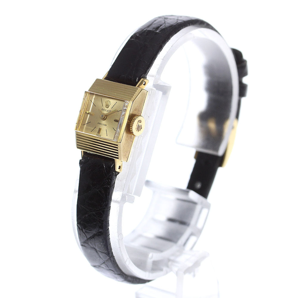 ROLEX Precision 2159 K18YG cal.1800 gold Dial Hand Winding Ladies Watch_814113