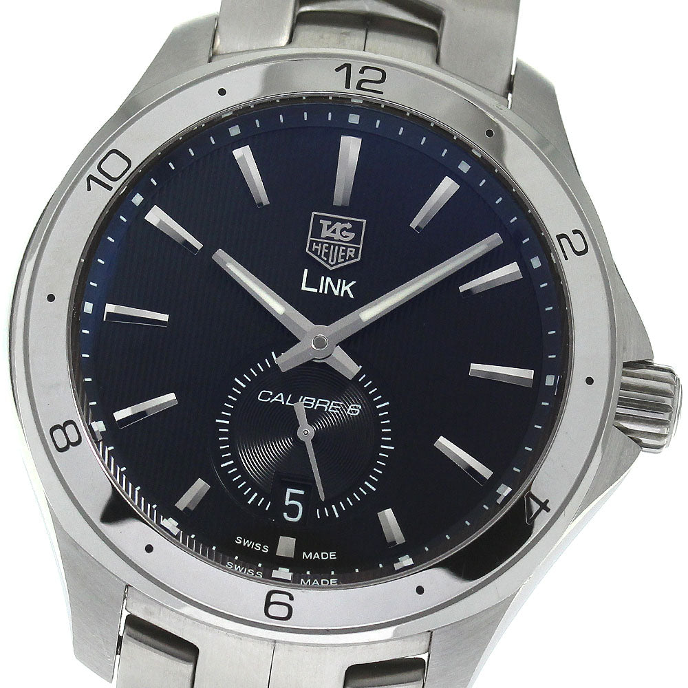 TAG HEUER Link Caliber 6 WAT2110 Date Small Second Automatic Men's Watch_814215