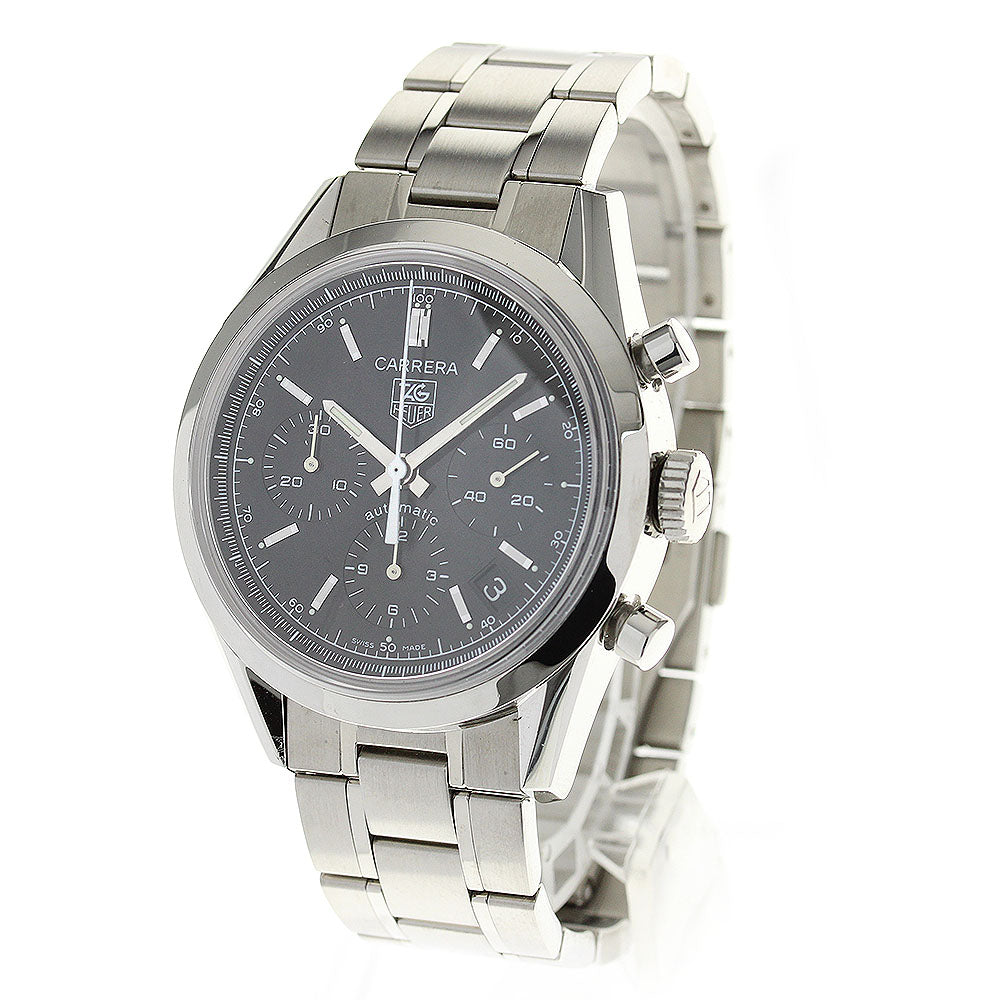 TAG HEUER Carrera CV2111-0 Chronograph black Dial Automatic Men's Watch_814225
