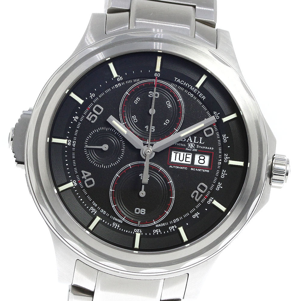 BALLWATCH Engineer Master II CM3888D-S1J-BK Day date Automatic Men's_814229