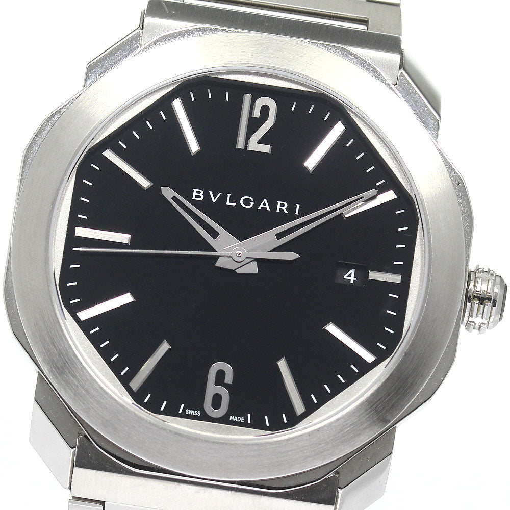 BVLGARI Octo OC41S Date black Dial Automatic Men's Watch_814378
