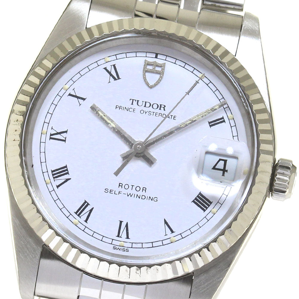TUDOR Prince Date 74034 WG bezel 10P cal.2824-2 Automatic Men's Watch_814468
