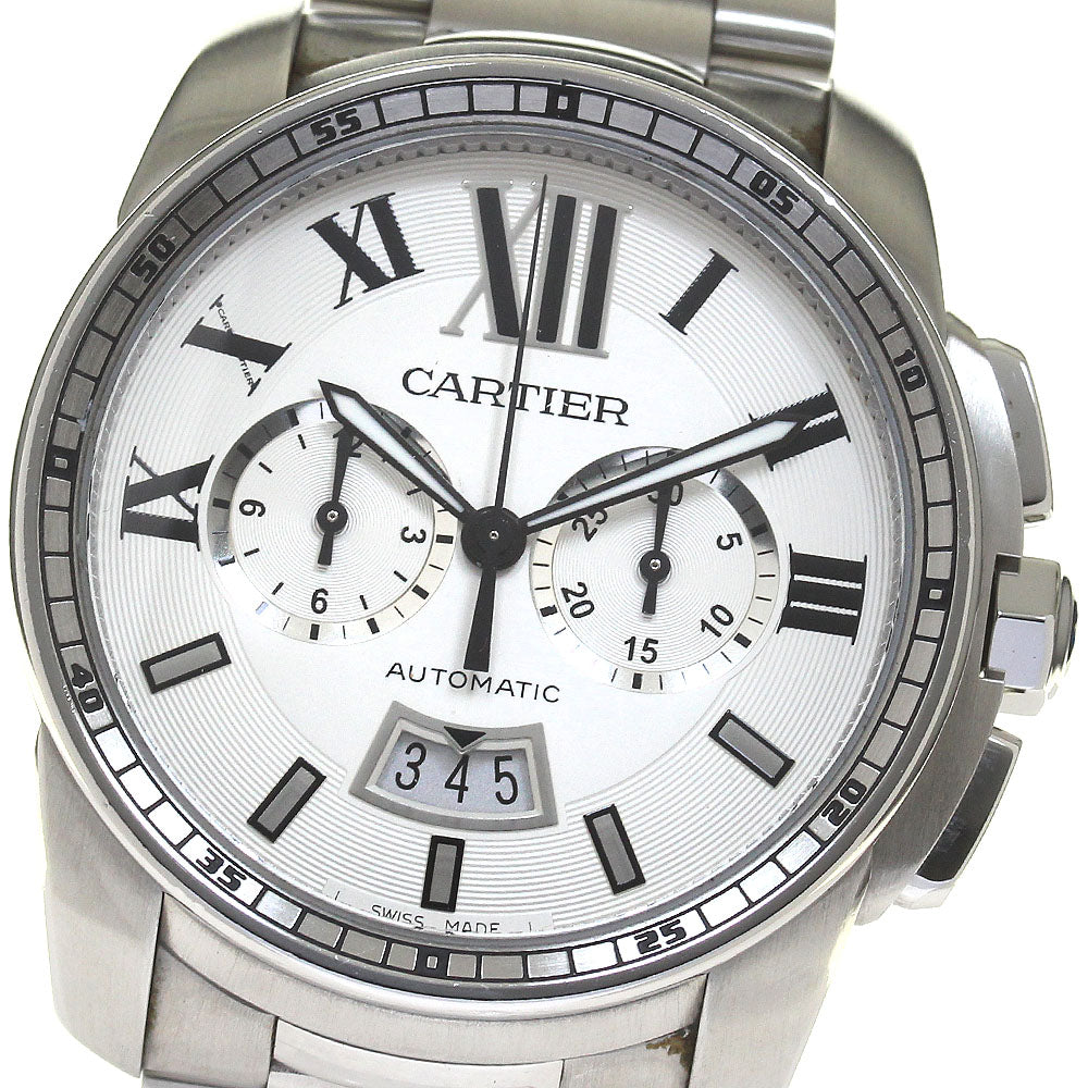 CARTIER Calibre de Cartier W7100045 Chronograph Automatic Men's Watch_814495