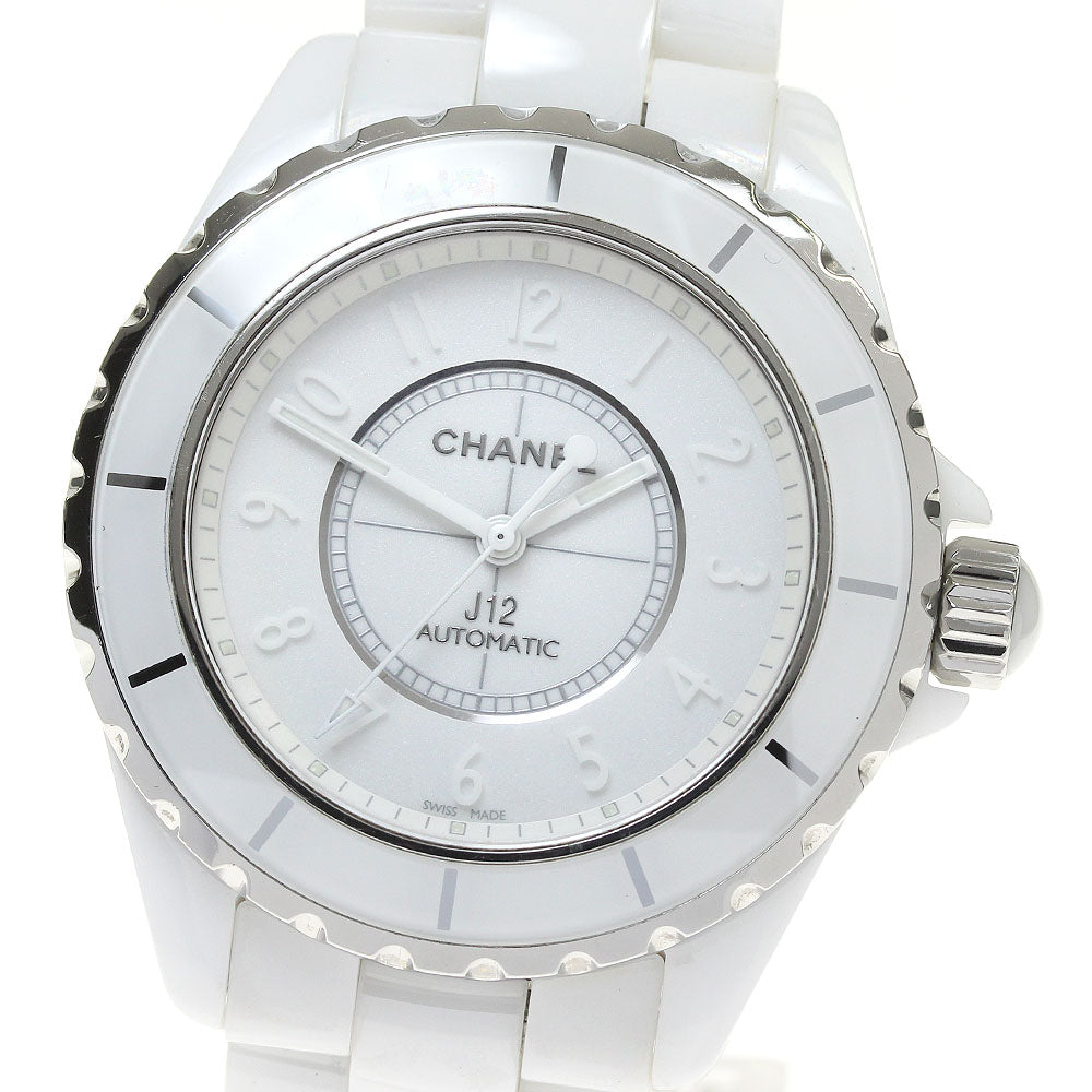CHANEL J12 White Phantom H3443 white Dial Automatic Men's Watch_814536