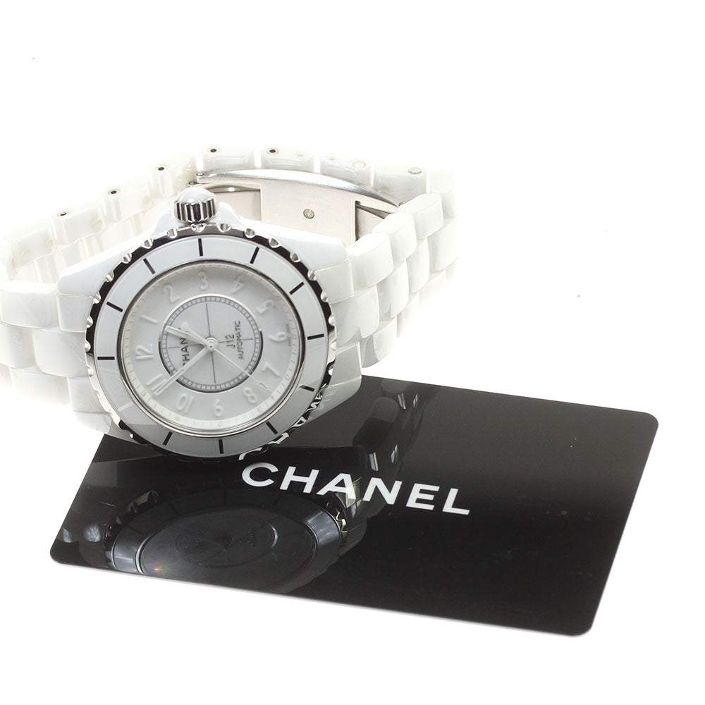 CHANEL J12 White Phantom H3443 white Dial Automatic Men's Watch_814536