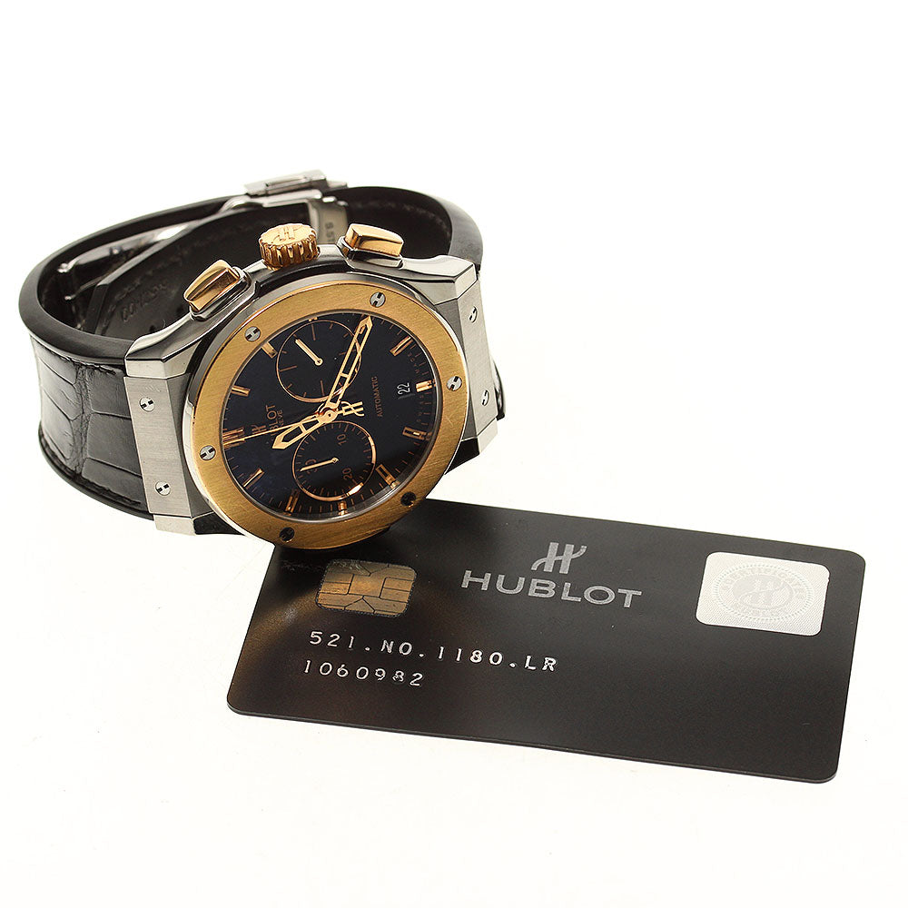 HUBLOT Classic fusion 521.NO.1180.LR Chronograph black Dial Automatic Men's Watch_814545