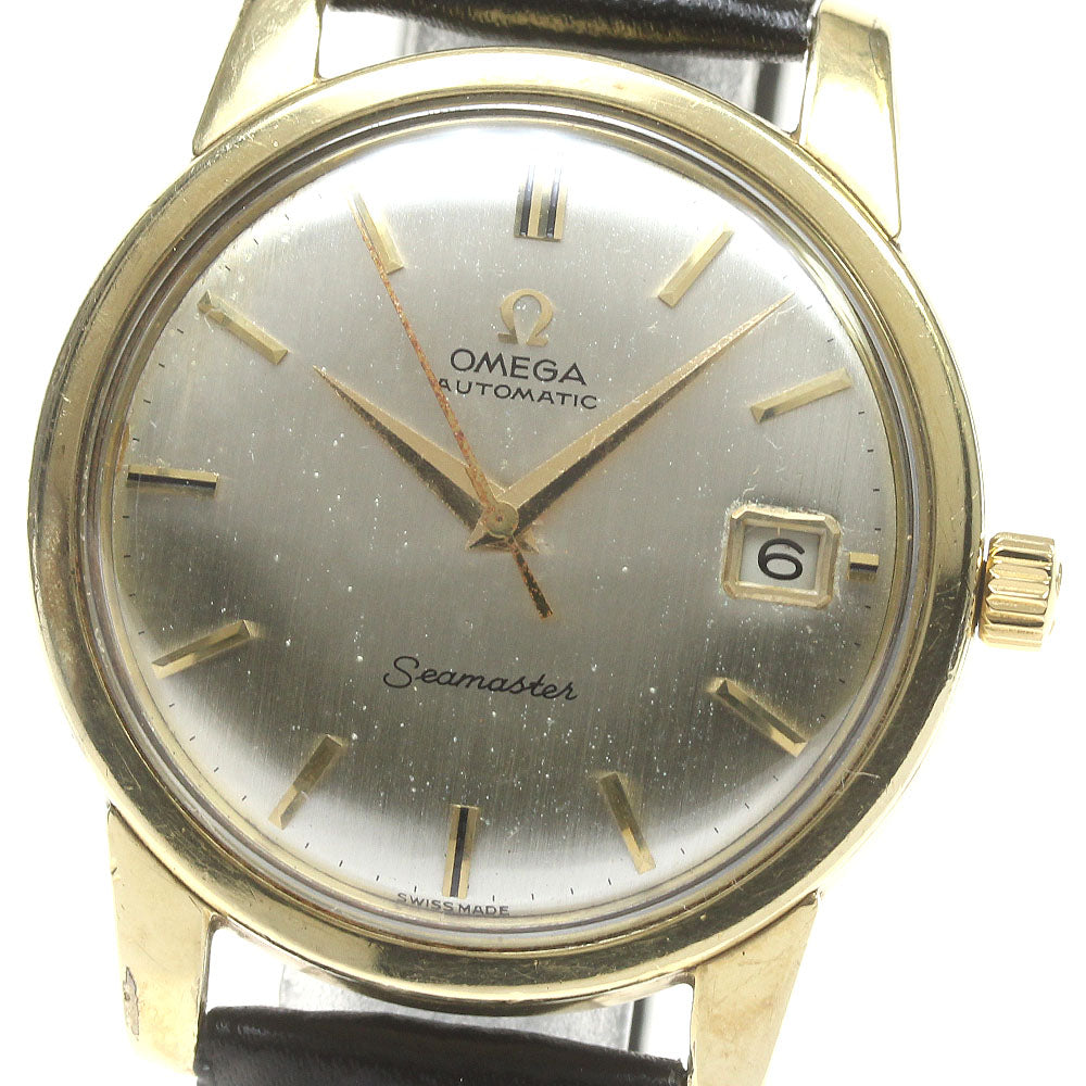 OMEGA Seamaster 166011-63 36mm Cal.562 Silver Dial Automatic Men's Watch_814759