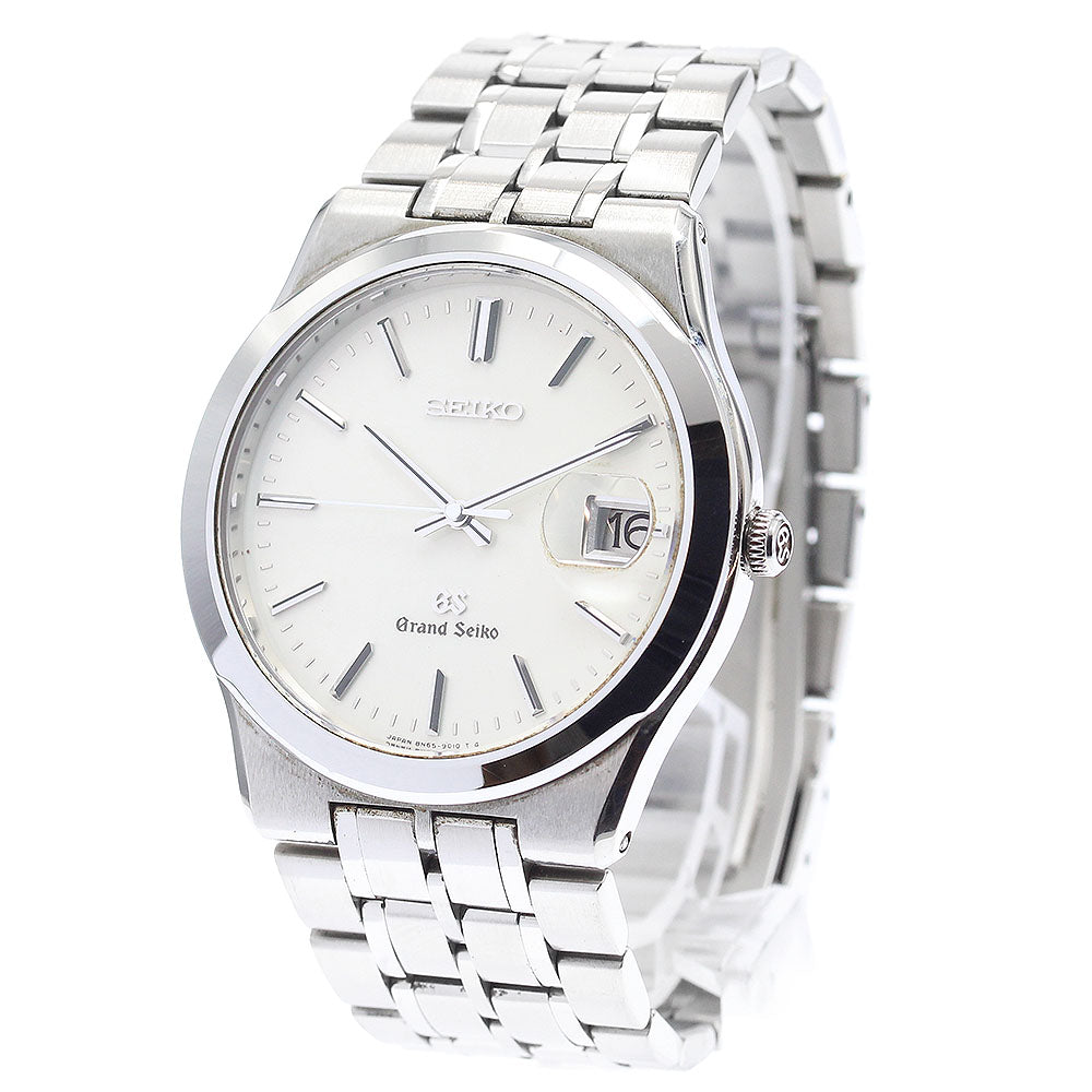 SEIKO Grand Seiko SBGG007/8N65-9010 Date Silver Dial Quartz Men's Watch_814767