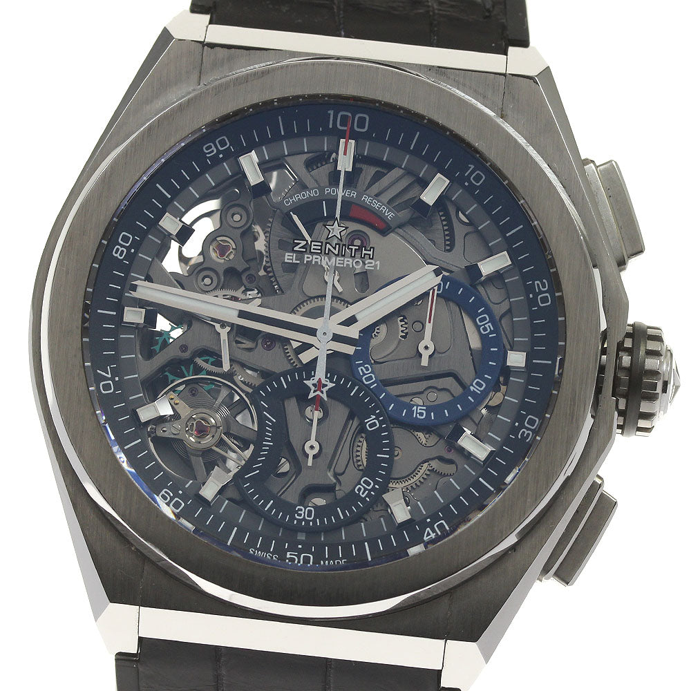 ZENITH Defy El Primero 95.9000.9004/78.R582 Chronograph skeleton Dial Automatic Men's Watch_814808
