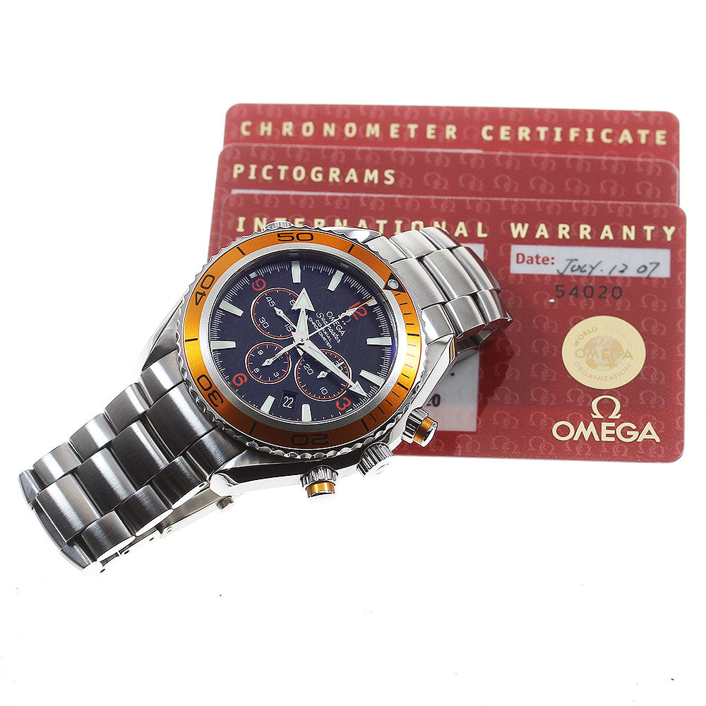 OMEGA Seamaster Planet Ocean 2218.50 Co-Axial Chronograph Automatic Men's_814921